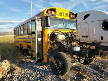  Salvage Blue Bird School Bus