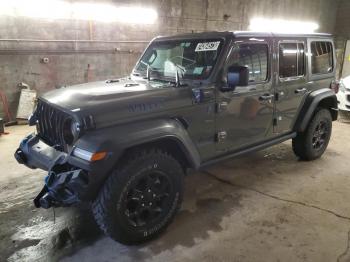  Salvage Jeep Wrangler