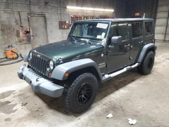  Salvage Jeep Wrangler