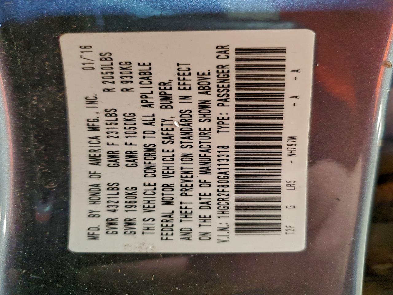 Honda Accord Exl Image 12