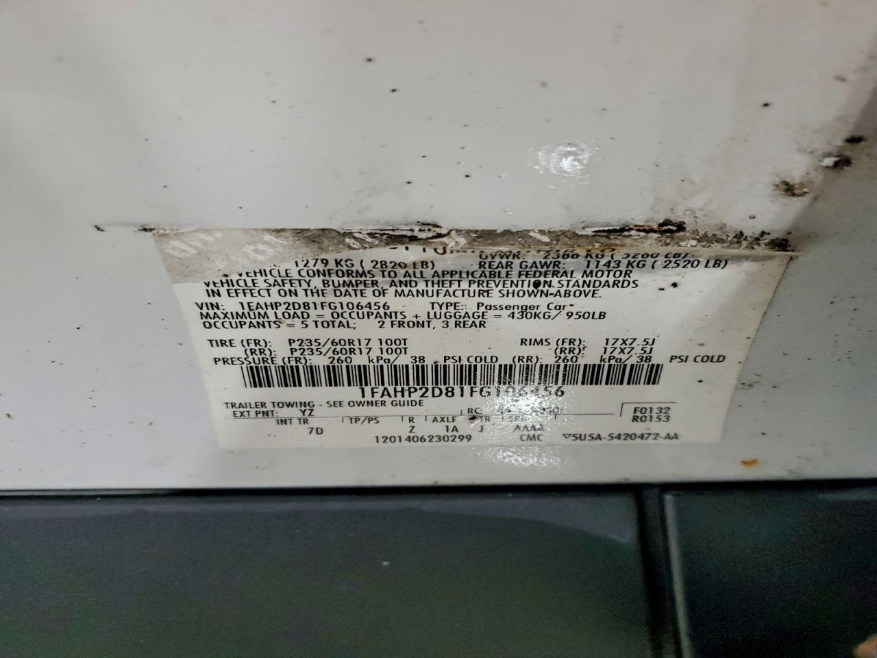 Ford Taurus Se Image 12