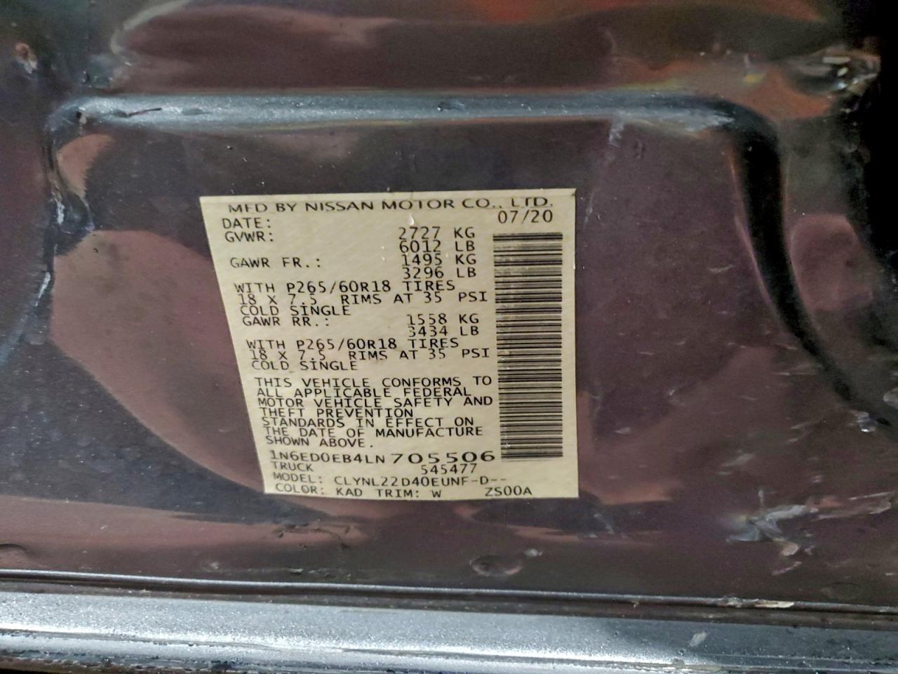 Nissan Frontier S Image 8