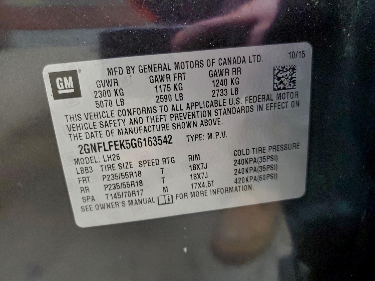 Chevrolet Equinox Lt Image 9