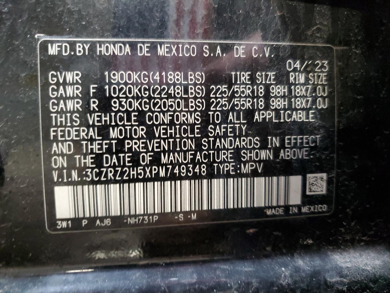 Honda HR-V Sport Image 11