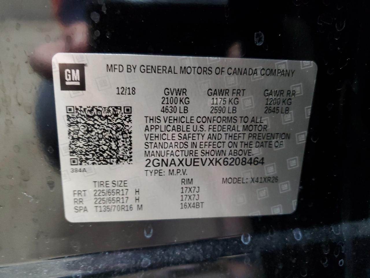 Chevrolet Equinox Lt Image 11