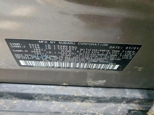 Subaru Outback Limited Xt Image 10