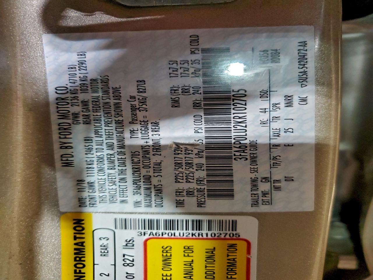 Ford Fusion Se Image 9