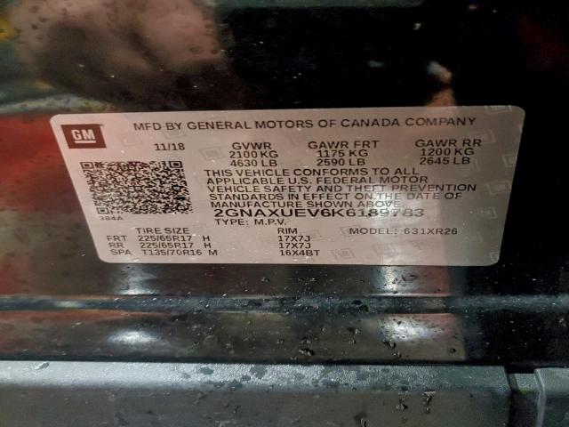 Chevrolet Equinox Lt Image 12